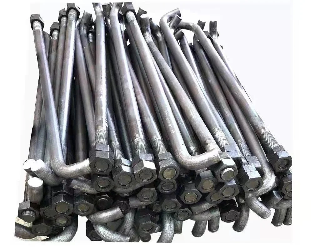 Hot DIP Galvanized Gr 8.8 Gr 10.9 L Foundation Anchor Bolt Building Material Hardware